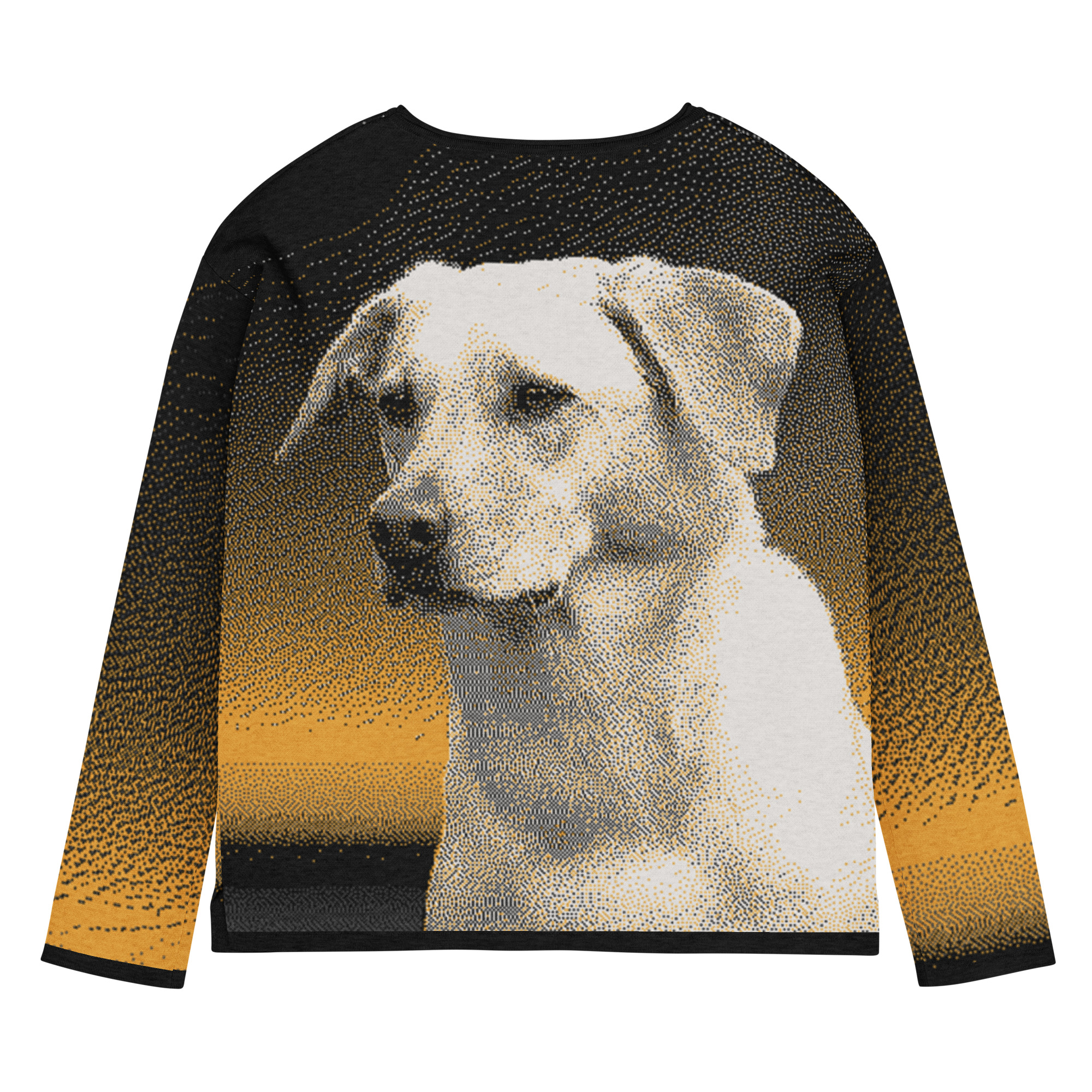 Women’s straight bottom knitted sweater "Meemi"