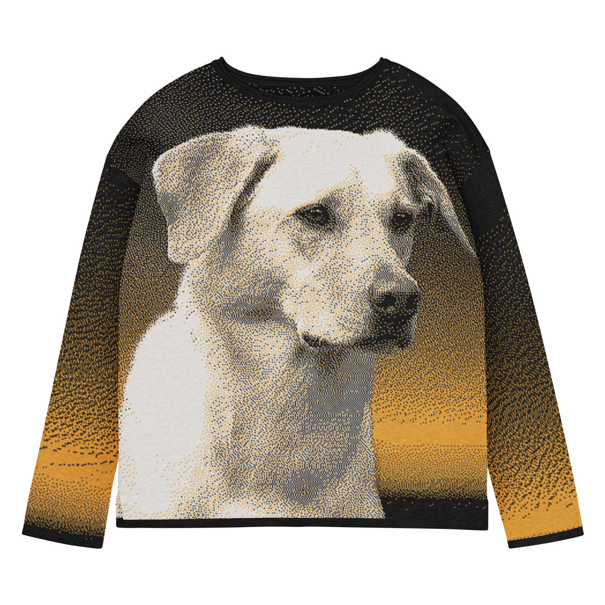 Women’s straight bottom knitted sweater "Meemi" - Image 2