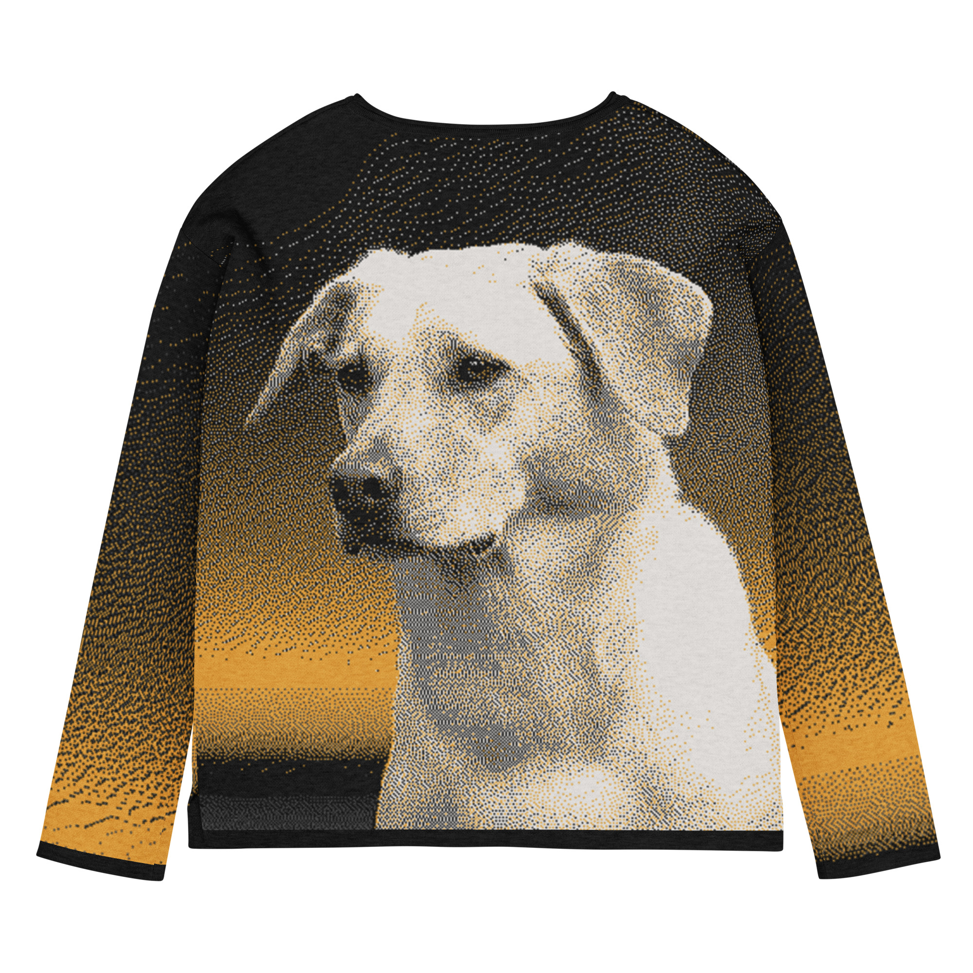 Women’s straight bottom knitted sweater "Meemi" - Image 4